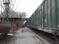 CSX Trash Train With a Great Horn