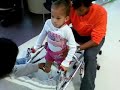 Click here to watch this video Stepping with no braces, just e-stim