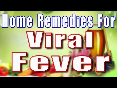 how to cure viral fever
