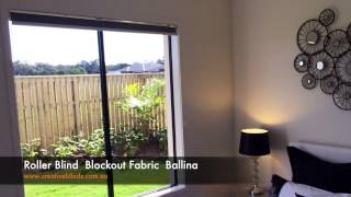 Roller Blinds Blockout Fabric Chain Control Ballina