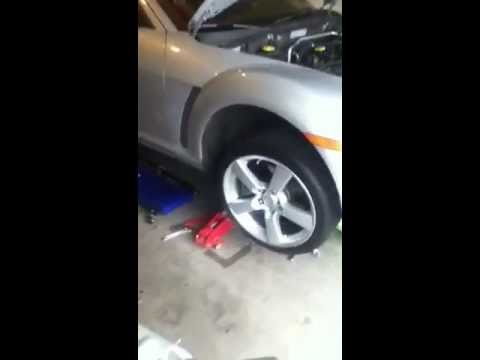 how to bleed clutch mazda rx8