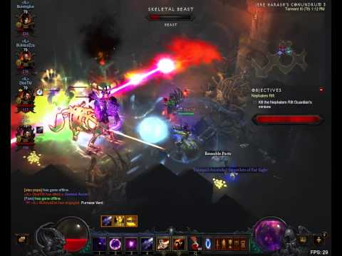 Diablo 3 : Reaper of Souls - Arcane Wizard pawnage