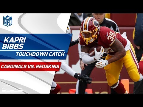 Video: Kapri Bibbs Takes the Screen Pass to the House vs. San Fran | Cardinals vs. Redskins | NFL Wk 15