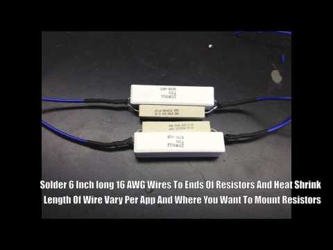 NNBS GM Full Size Switchback LED Install & Hyper Flash Fix (Resistor DIY)