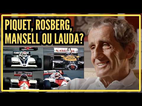 Prost APOSENTOU Lauda, Mansell e Rosberg?