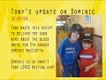 Tony's update on the blood drive for Dominic - 9/29/09