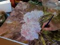 Rhododendron Demo on Watercolor Canvas, part 2 Rhododendron Demo on Watercolor Canvas, part 2