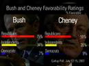 Bush & Cheney: Unpopular Executives