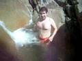 Dunking head into devils bath tub
