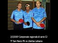 Tennistavolo San Marco vs Libertas Latisana