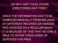 Telus Reverse Phone Number Directory - Does One Exist FREE?