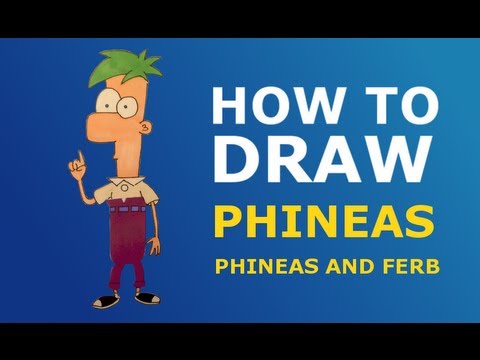 how to draw ferb