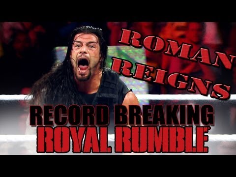 A look at Roman Reigns' record setting Royal Rumble performance