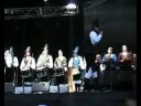 Actuación de la Escola de Gaitas de Ortiguera en el Festival del Mundo Celta, julio de 2008
