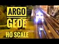 Argo Gede Train Model HO