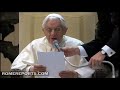 Benedicto XVI explica en qué consiste la Semana por la unidad de los cristianos