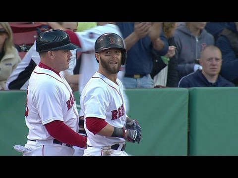 Video: HOU@BOS: Pedroia hits an RBI single up the middle