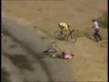 Chute de Joseba Beloki Tour de France 2003