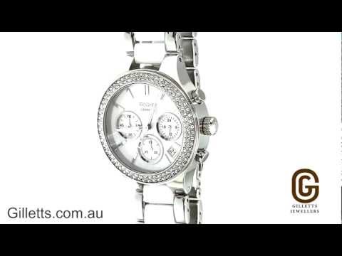 how to adjust dkny watch strap