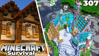 Building an Awesome Mansion in Minecraft 1.16.2 Survival Let's Play