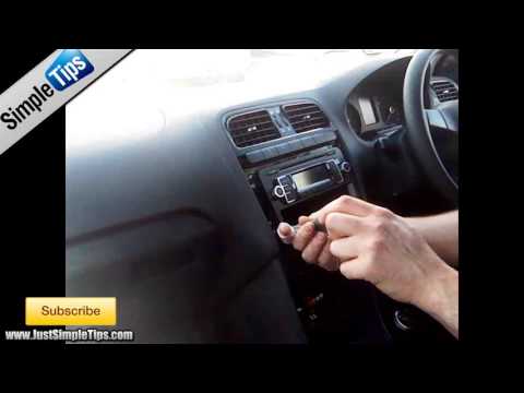 how to change cd player in vw polo