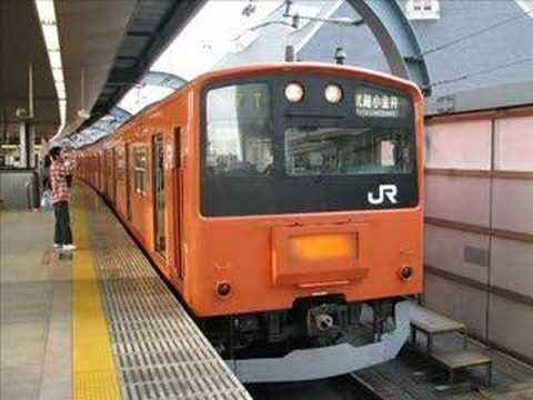 中央線201系走行音