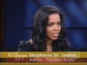 naacp theater award nominee stephanie st. james and jeanette bayardelle of oprah's the color purple national tour on 
