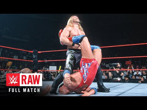 FULL-LENGTH MATCH - Raw - Kurt Angle vs. Chris Jericho - WWE Championship Match