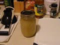 the first attempt at apply jelly making