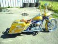 AZZKIKR custom cycle **ROCKSTAR** CUSTOM BAGGER