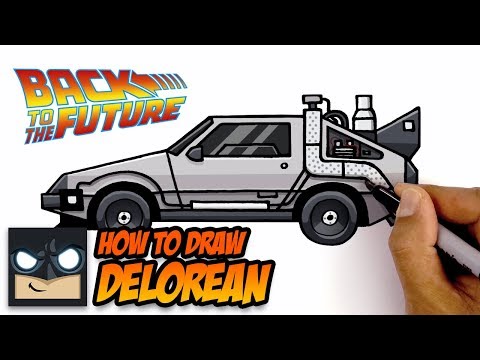 video-linktoworks-How To Draw The Delorean | Back To The Future