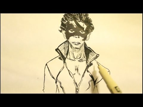 how to draw hrithik roshan