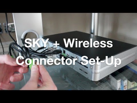 how to fit sky f connector