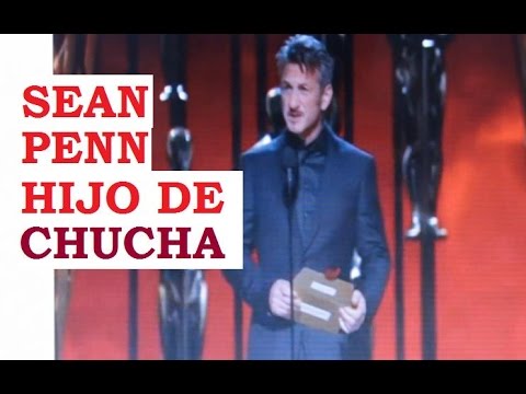 Sean Penn le dice hijo de perra a Iñárritu -Premios Oscar Birdman Mejor pelÃcula