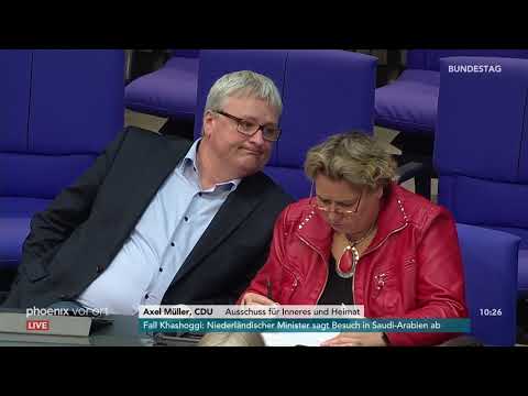 Bundestagsdebatte zu nderungen im Straf- und Aufen ...