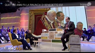 Siamo Noi - Papa Benedetto XVI: quattro anni fa la rinuncia al Pontificato