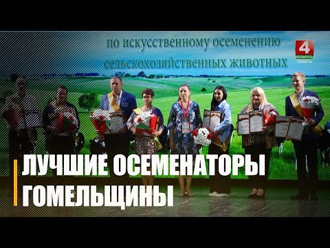 Лучшего осеменатора выбирали в Мозыре видео