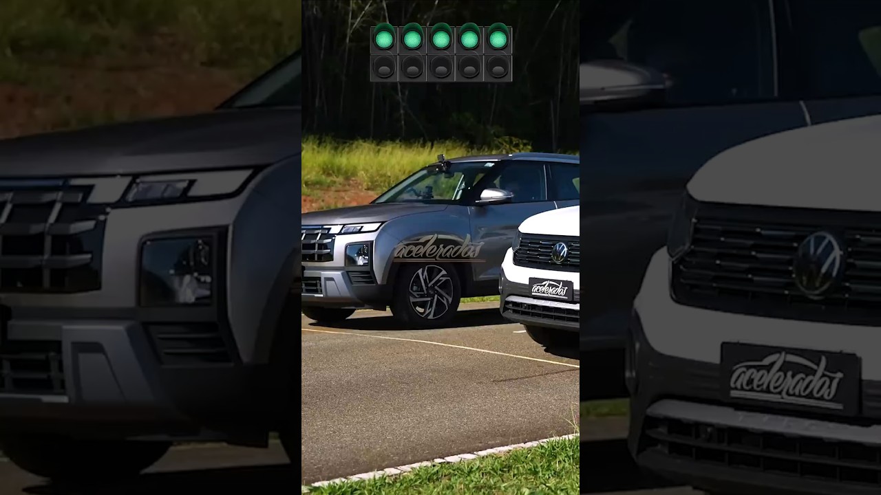 VW T-CROSS X HYUNDAI CRETA: QUEM LEVA A MELHOR NOS 400 METROS? 🤔🚘🏁