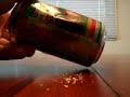 WATCH THIS! you won't believe how gross this shit is. people need to stop using pop cans as a cheap quick alternative to getting high, it's not safe.The General focus of this vid is showing how bad using a can is for your health. during the filming of this I stated I used a lighter for 10 seconds on the foil, when I infact used a torch, I used the torch to replicate what happens when it's heated over and over and over again. someone decided to make a vid flamming me over that 1 little detail. so I decided to just post it in here in this vid to avoid any confusion. my point still remains the same, smoking with aluminum is crap, don't do it.