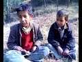 boys singing nice pahadi and filmy songs, while they are out form there home during winter vacations ...