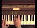 piano video tutorial