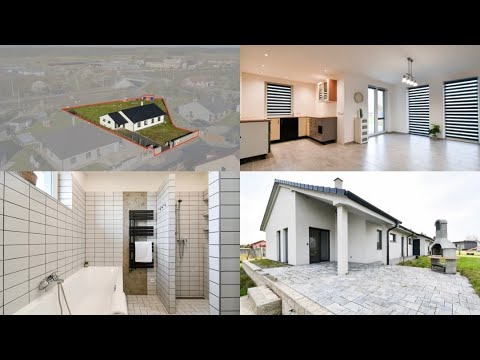 Video Prodej RD novostavby  bungalovu 4 + KK 136 m2 s pozemkem 1868 m2 v Hrdlech u Bohušovic nad Ohří