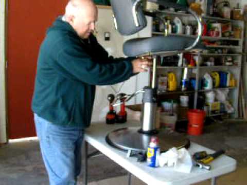 how to repair hydraulic salon chair