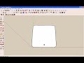 modelando um colchão com o sketchup
