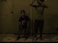 lalo and yahir danceing el piko cebolla