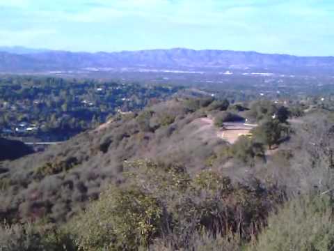 Topanga state park, LA, ca, usa- reseda blvd end