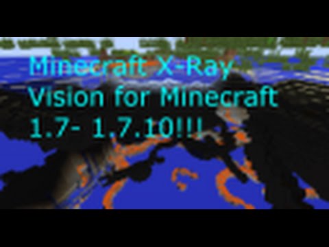 how to get xray vision in minecraft for mac