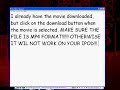 HOW TO GET MOVIES ONTO YOUR IPOD (FOR FREE)