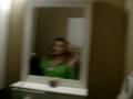 my crazy mom puting on makeup