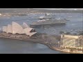QE2 and Queen Victoria in Sydney. Feb 2008